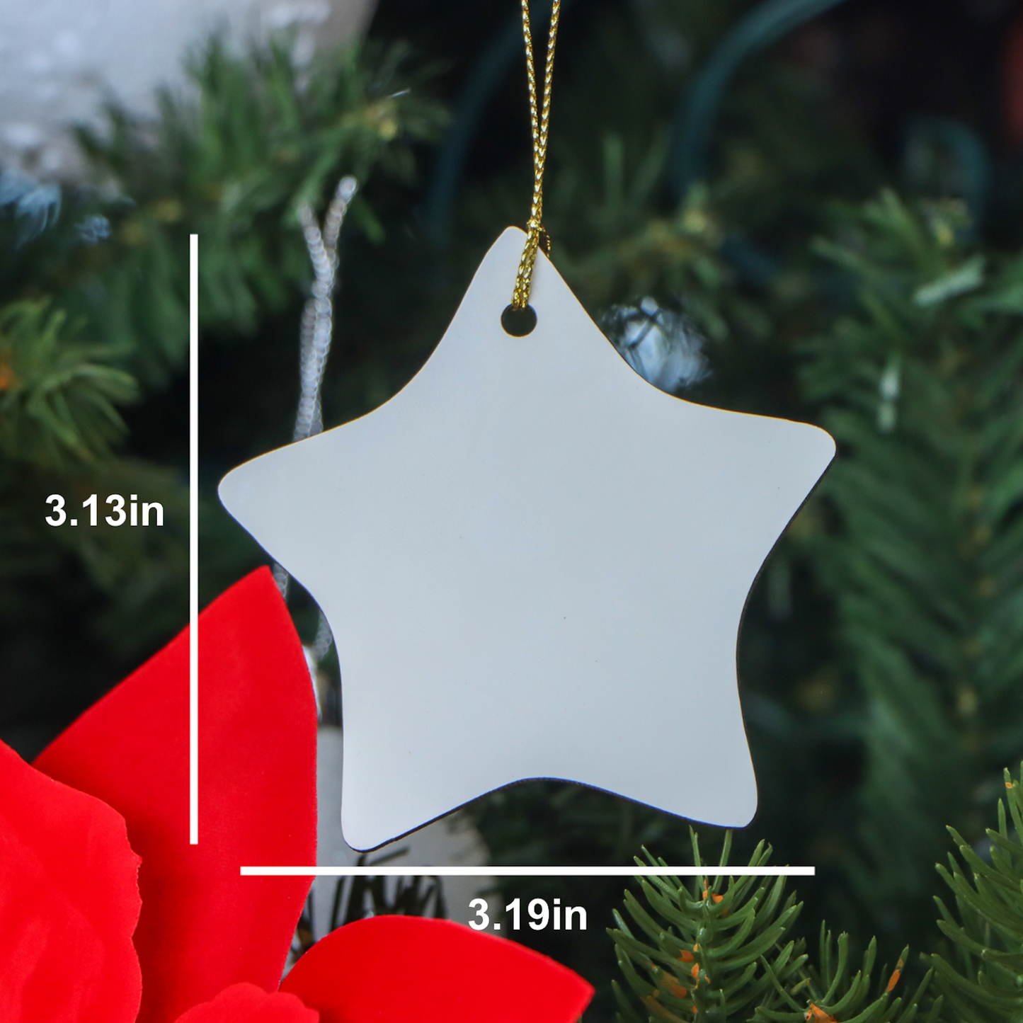 Funny Certified Substitute Teacher Star Ornament Gifts from Friends to Substitutes, 'You're a Star!' for Christmas - Image 2