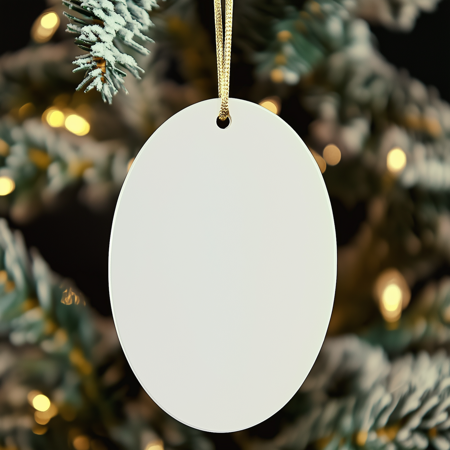 Funny Certified Substitute Teacher Oval Ornament Gifts from Family for Christmas - Image 4