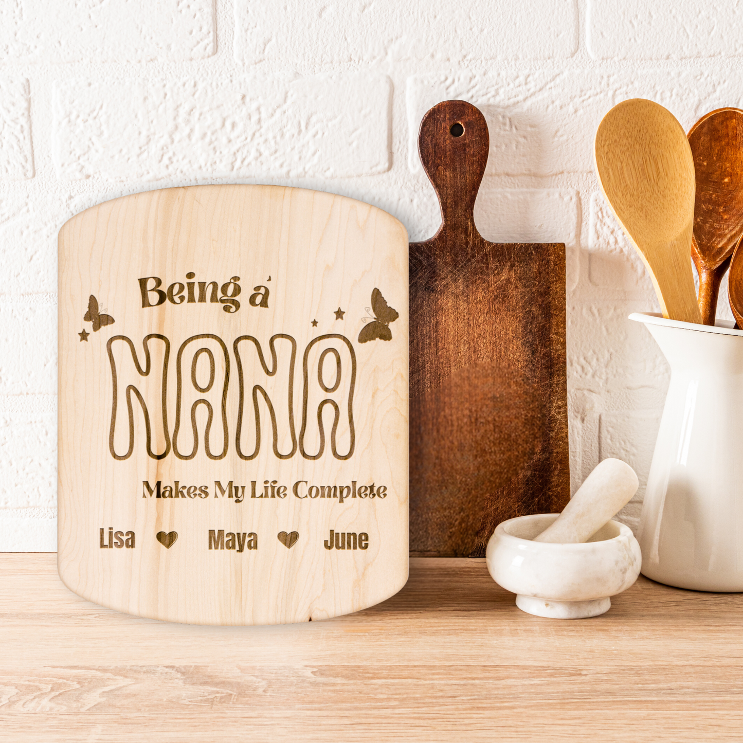 Personalized Nana Cutting Board