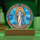 Personalized Virgin Mary Art Plaque