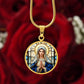 Virgin Mary Necklace or Keychain, Catholic Necklace for Women, Marian Jewelry Gift, Christian Gift for Her, Religious Pendant