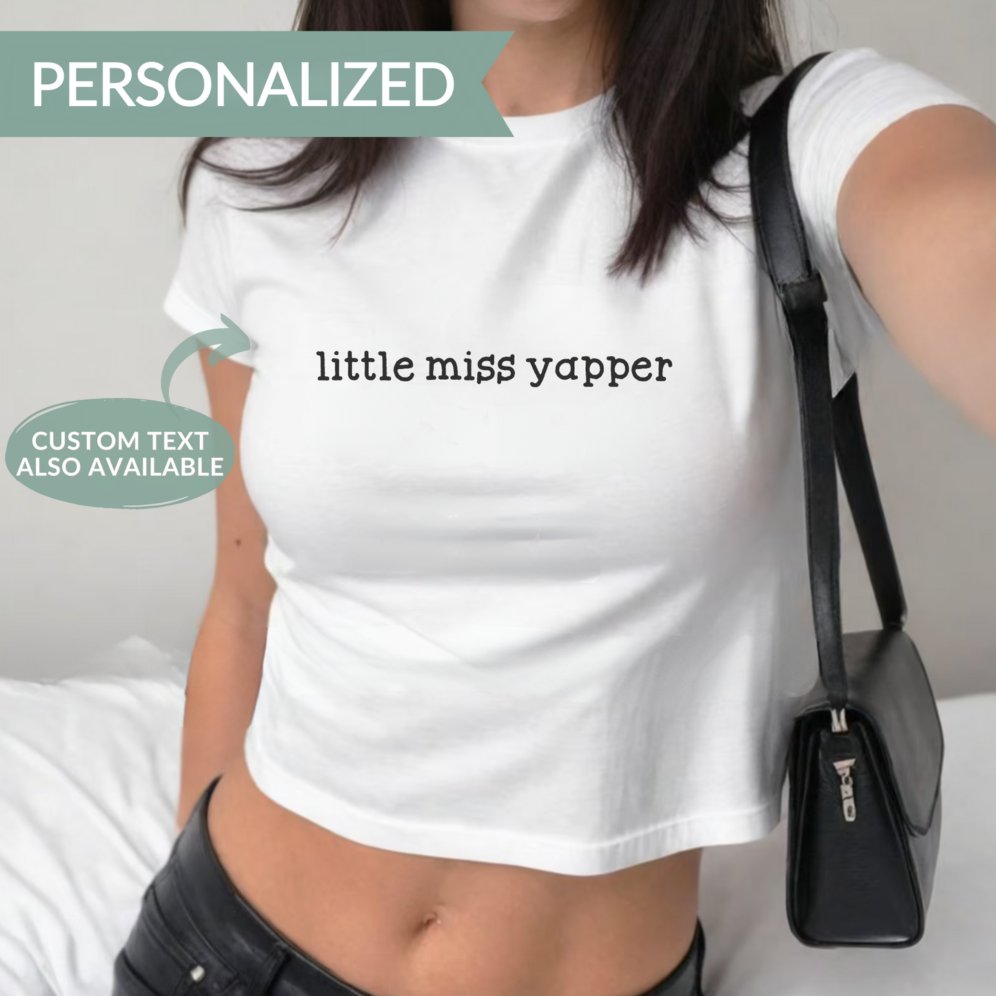 Little Miss Yapper Baby Tee