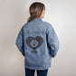 Personalized Custom Paw Love Denim Jacket