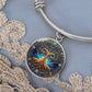 Stained Glass Tree of Life Necklace