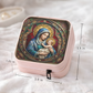 Mary and Baby Jesus Necklace or Keychain, Catholic Necklace, Virgin Mary Jewelry, Religious Keepsake Gift