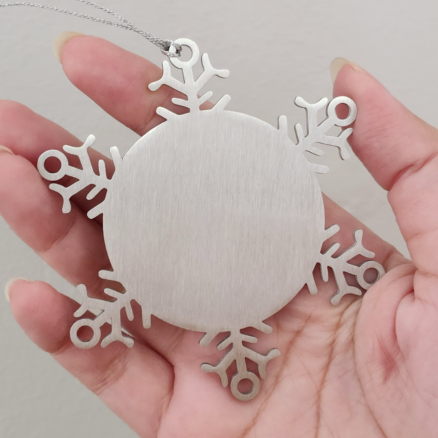 Antique Book Collecting Gifts, Snowflake Ornament with Funny Quote, Gifts from Friends for Antique Book Collecting Enthusiasts, Christmas Unique Gifts for Him - Image 4