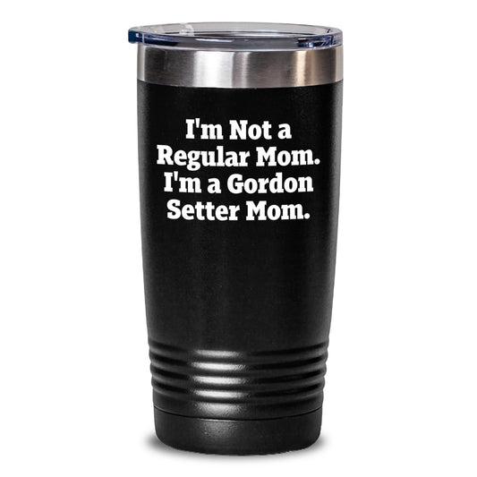 Gordon Setter Dog Mom Funny Graduation Tumbler Gifts from Friends, Family to Gordon Setter Dog Owners, Tumbler for Hot and Cold Drinks - Main