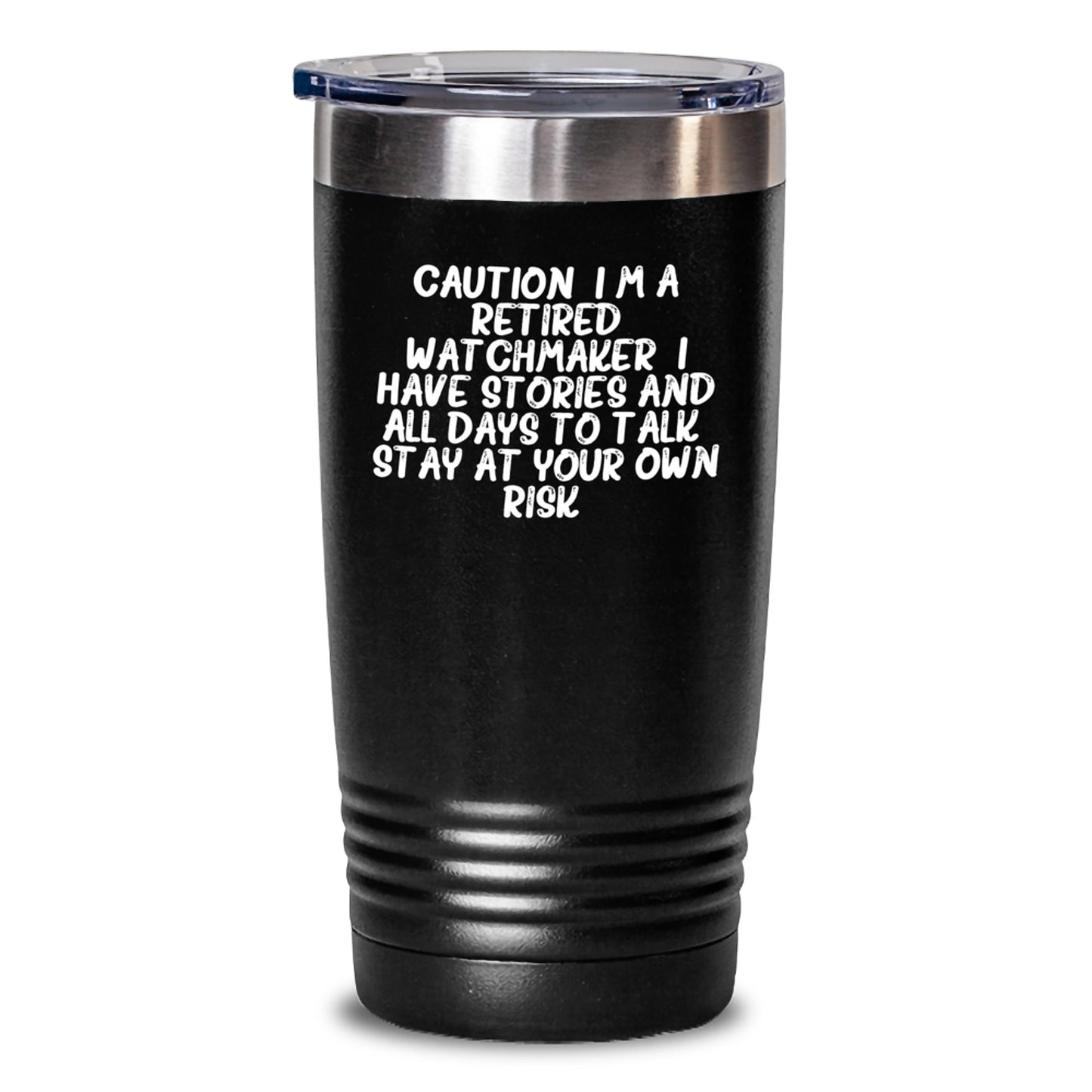 Funny Watchmaker Gifts for Men, Insulated 20oz/30oz Tumbler with Sassy Quote, Perfect Christmas Unique Presents from Friends - Main