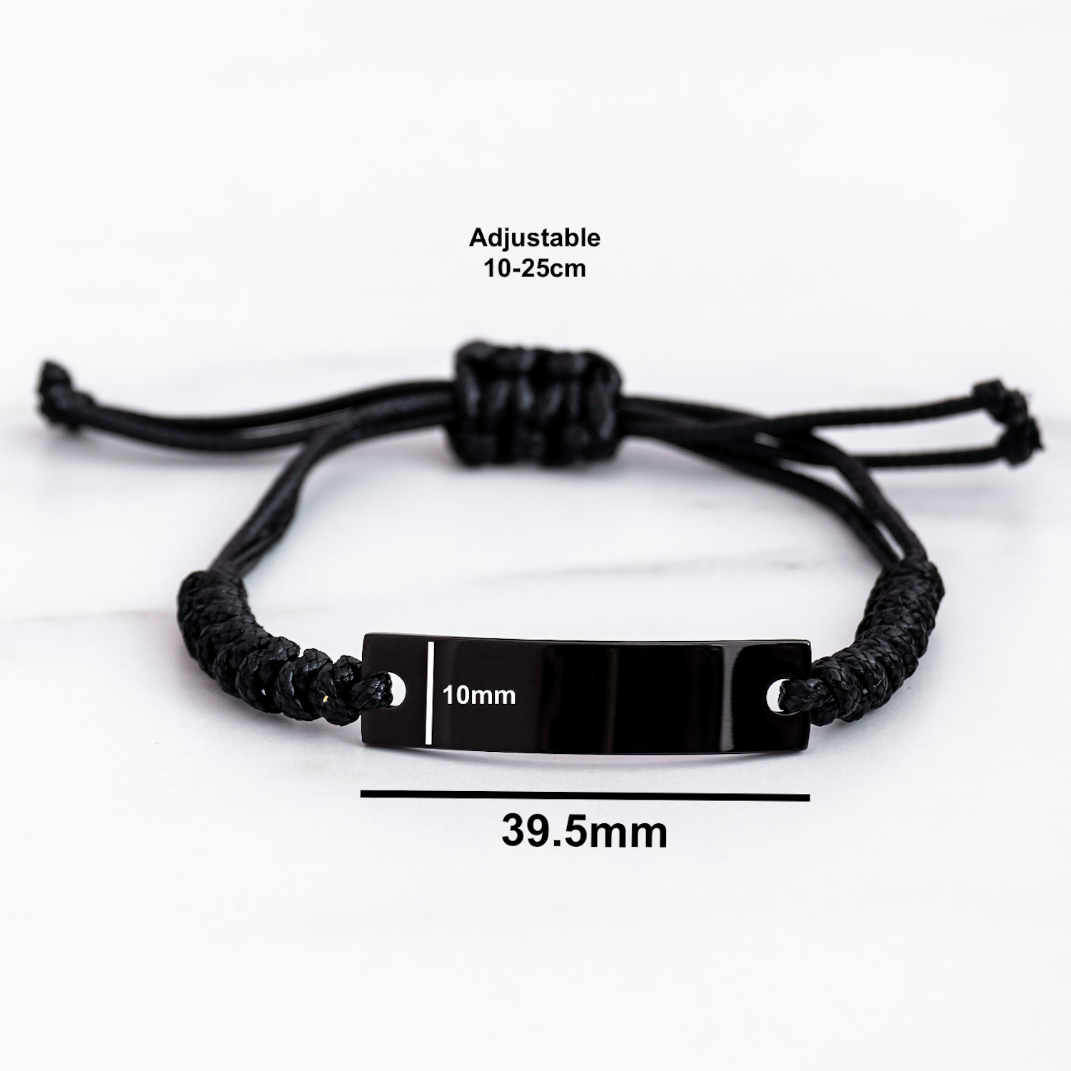 Cane Corso Dad's Funny Stay at Home Rope Gift, Black Stainless Steel with Interlaced Rope, Adjustable Rope Bracelet for Men, Gifts from Dad, Father's Day Unique Gifts for Cane Corso Dog Lovers - Image 4