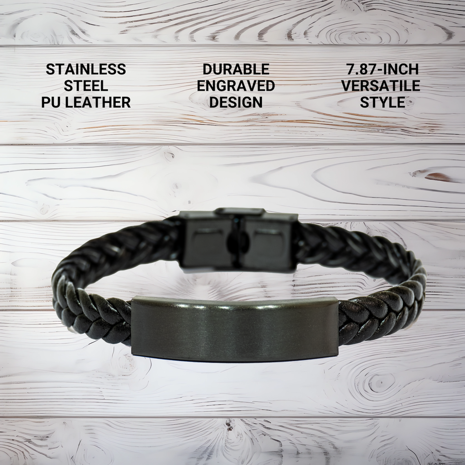 Irish Setter Dog Mom Gifts - Funny Quote Interlaced Leather Bracelet for Mothers Day - Gifts from Family for Irish Setter Dog Lovers - Image 3