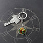 Saint Christopher Necklace or Keychain, Patron Saint of Travelers Jewelry, Catholic Travel Protection Pendant