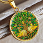 Stained Glass Tree of Life Jewelry - Silver and Gold