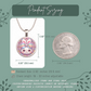 Cute Bunny Necklace or Keychain, Kawaii Easter Bunny Jewelry, Sparkle Rabbit Pendant for Teen Girl, Easter Basket Stuffer Gift