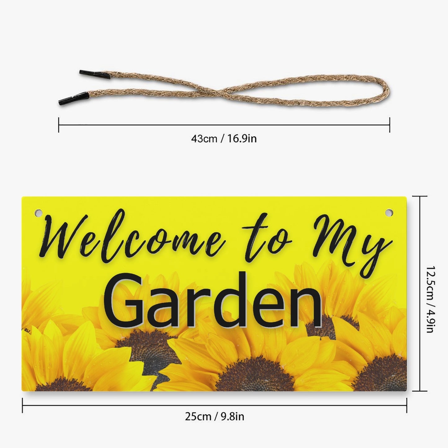 Sunflower Garden Sign