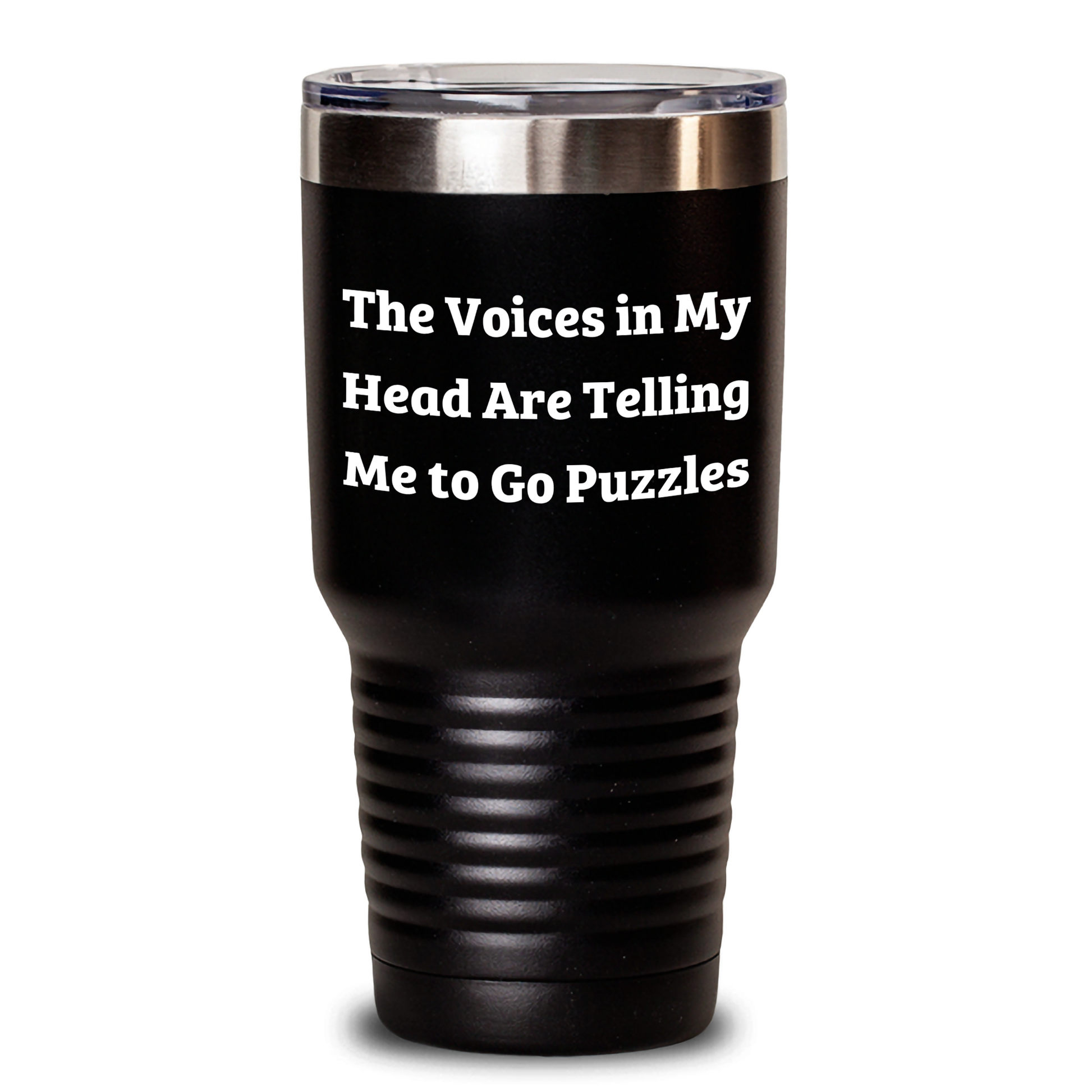 Funny Puzzles Quotes Gifts for Men from Family - Tumbler to Keep Drinks Hot or Cold - 20oz or 30oz capacity - Main