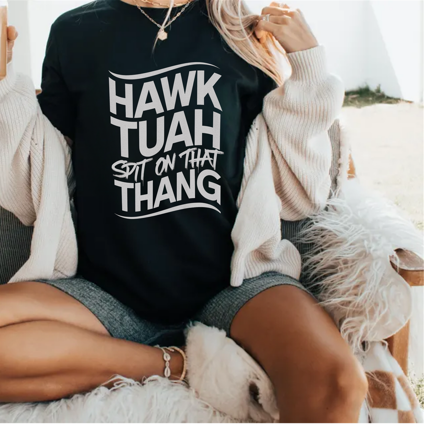 Hawk Tuah Spit on That Thang Tik Tok Shirt