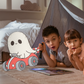 Halloween Plush Car Racing Ghost Pillow