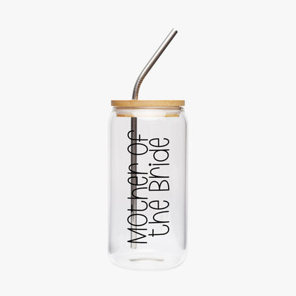 Mother of the Bride Tumbler with Bamboo Lid