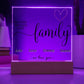 Personalized Step Family Plaque