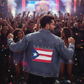 Unisex Puerto Rico Pa' Que Tu Lo Sepas Flag Denim Jacket