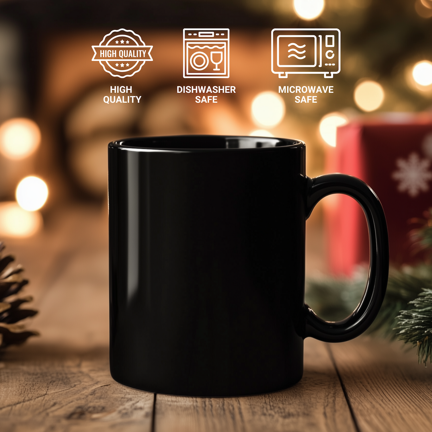 Funny Counselor Gifts from Friends - Black Coffee Mug for Him or Her - Certified Counselor Quote - Father's Day Unique Gifts - Additional