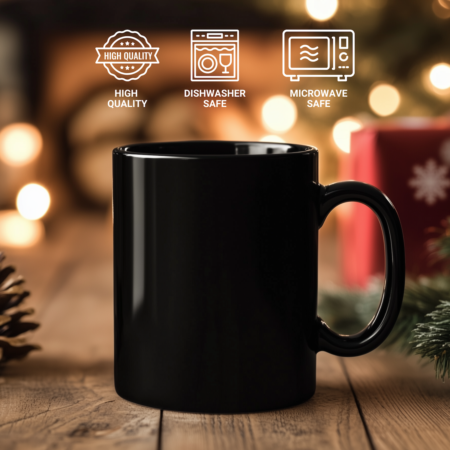 Funny Counselor Gifts from Friends - Black Coffee Mug for Him or Her - Certified Counselor Quote - Father's Day Unique Gifts - Additional