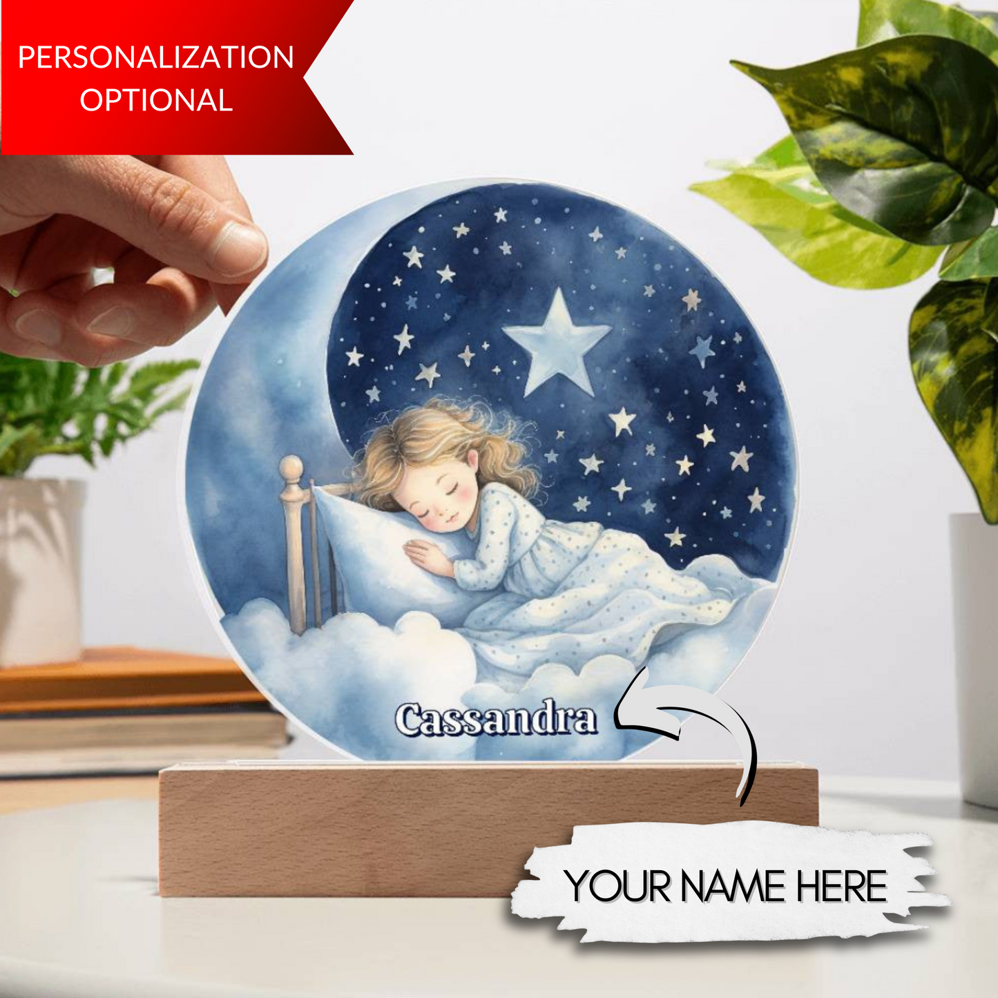 Personalized Baby Night Light