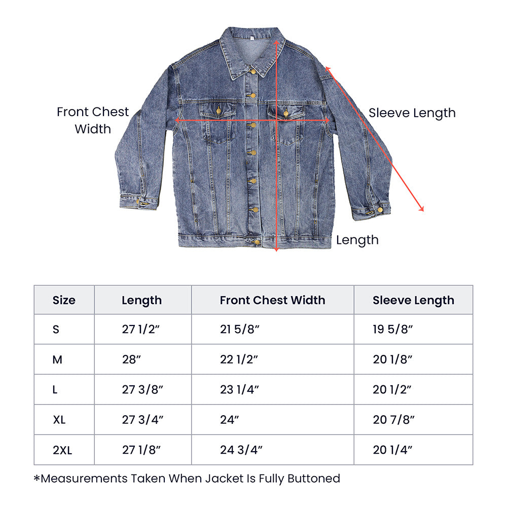 Unisex Puerto Rico Pa' Que Tu Lo Sepas Flag Denim Jacket