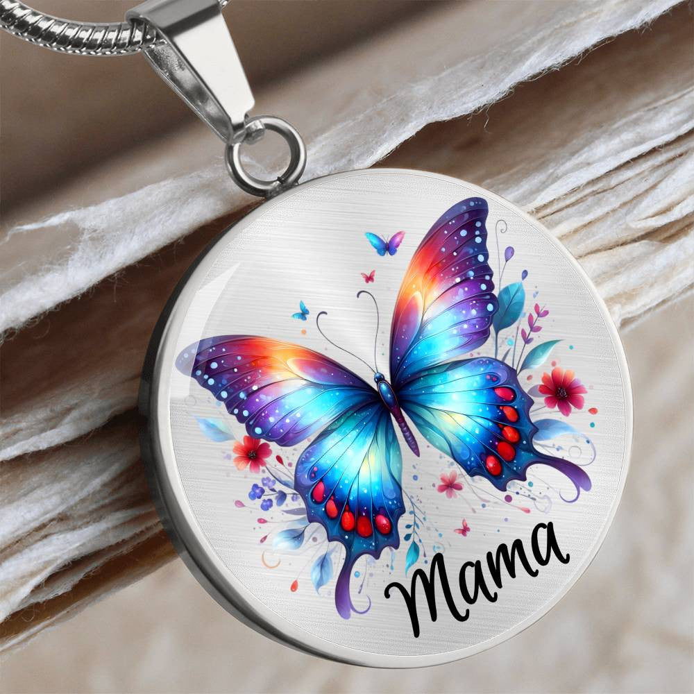 Abuela Butterfly Necklace