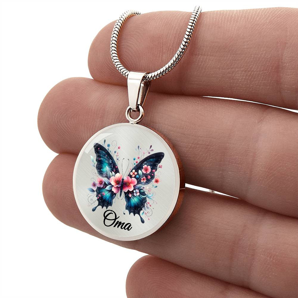 Oma Butterfly Necklace