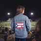 Unisex Puerto Rico Flag Coqui Denim Jacket