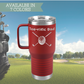 Tumbler Golf Gift for Dad Husband Grandpa