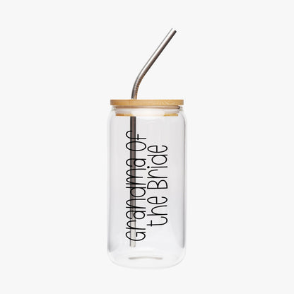 Grandma of the Bride Tumbler with Bamboo Lid