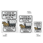 Please Be Patient I'm From the 1900s Pillow, Blanket and Mousepad– Retro Art Gift, Throw Pillow, Nostalgic Meme Home Décor, Mom Grandpa Birthday, Dad Blanket