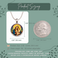 Virgin Mary and Baby Jesus Necklace or Keychain, Madonna and Child Catholic Jewelry, Christian Faith Gift