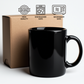 Funny Black Short Hair Cat Gifts for Mom - All You Need Is Love And A Black Short Hair Cat Black Coffee Mug - Additional