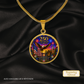 250th Anniversary Necklace or Keychain Stained Glass Style USA Commemorative Limited Edition Freedom Keepsake