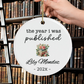 Personalized Author Plaque, The Year I Was Published, Custom Published Author Gift, New Writer Keepsake, Bestselling Book, Literary Gift