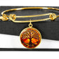 Stained Glass Tree of Life Necklace and Bracelet