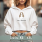 Demure Ghost Croptop Hoodie