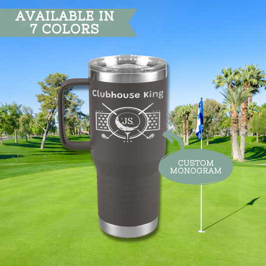 Personalized Golf Lover Tumbler Gift