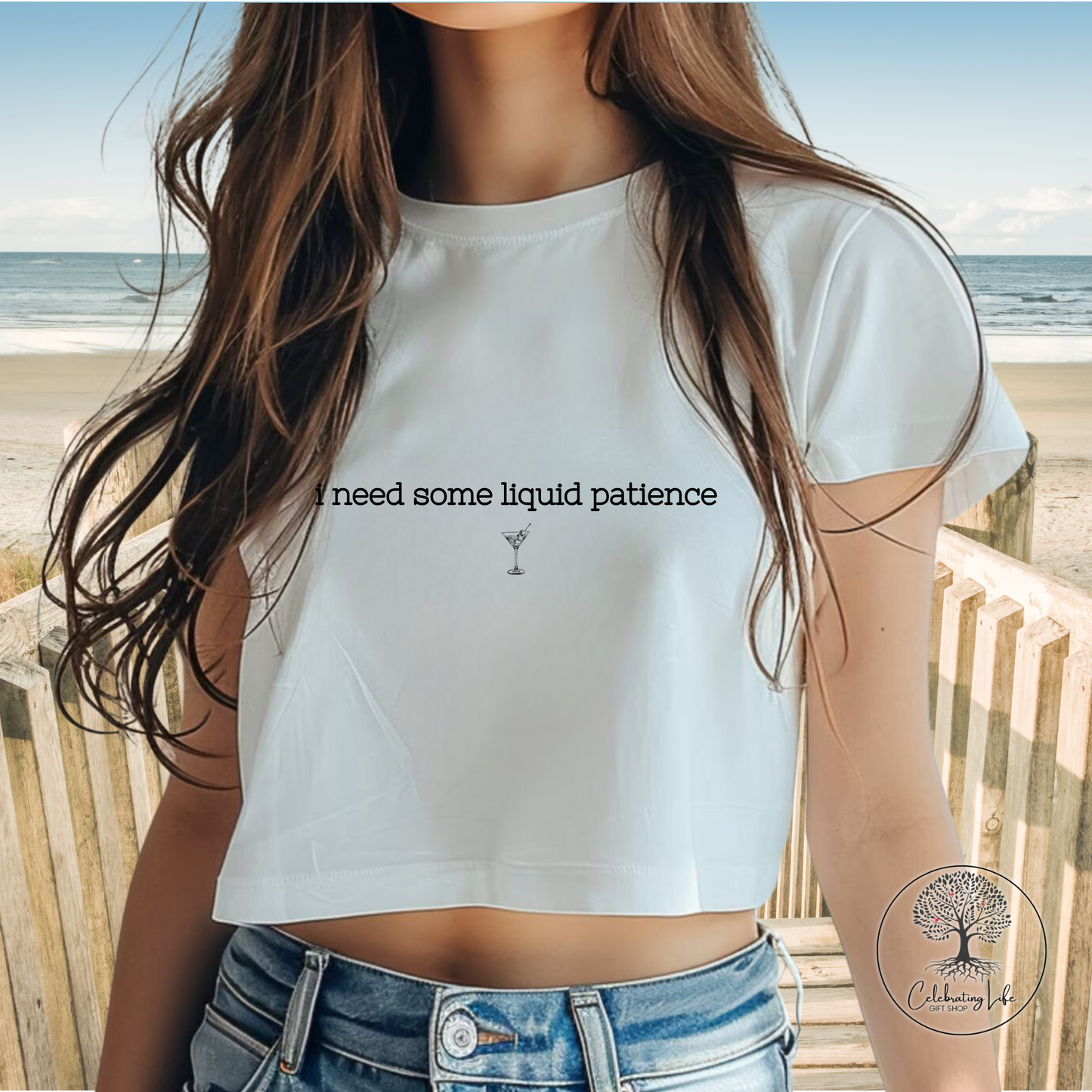 I Need Some Liquid Patience Baby Tee