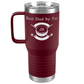 Monogramed Golf Ball Tumbler Gift for Dad