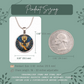 Archangel Michael Necklace or Keychain, Saint Michael Catholic Necklace, Protection Jewelry, Religious Keepsake Gift