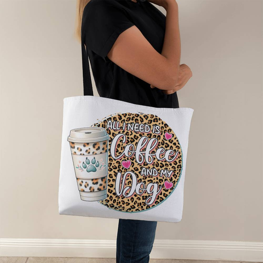 Custom Coffee and Dog Mom Bag