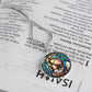 Personalized Virgin Mary & Baby Jesus Necklace