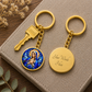 Virgin Mary Necklace or Keychain, Catholic Necklace, Blessed Mother Jewelry, Religious Keepsake Gift