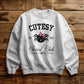 Demure Cutesy Halloween Spider Sweatshirt