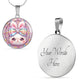 Cute Bunny Necklace or Keychain, Kawaii Easter Bunny Jewelry, Sparkle Rabbit Pendant for Teen Girl, Easter Basket Stuffer Gift