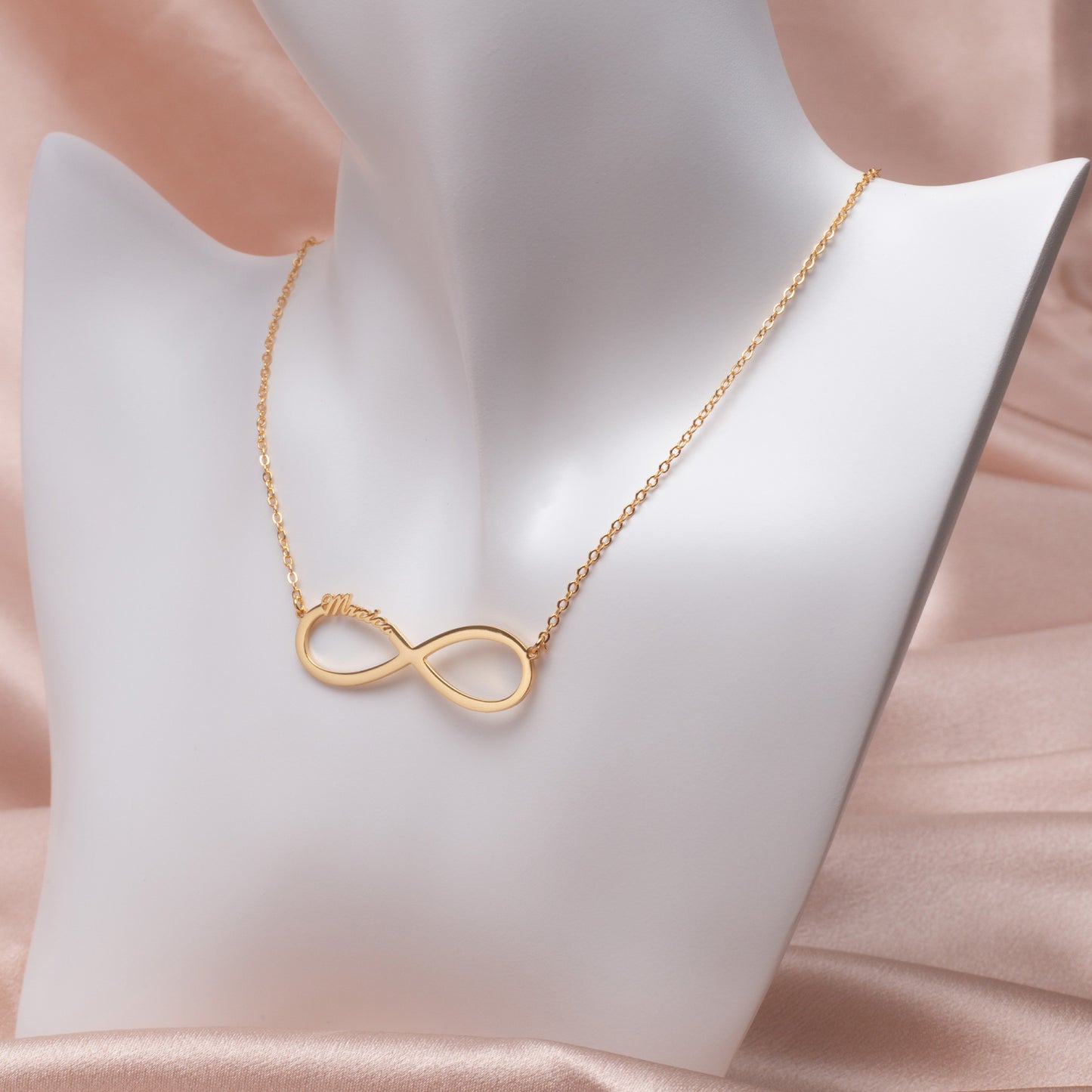 Personalized Infinity Necklace